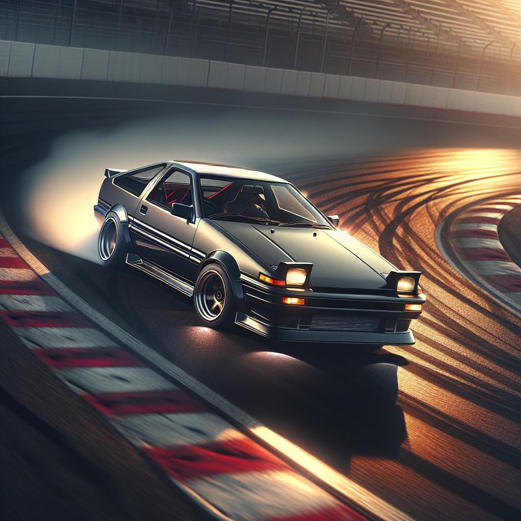 Corolla AE86 Trueno: Driftovací legenda, která stále inspiruje 3 Driftingové techniky: Jak správně ovládnout AE86 na trati