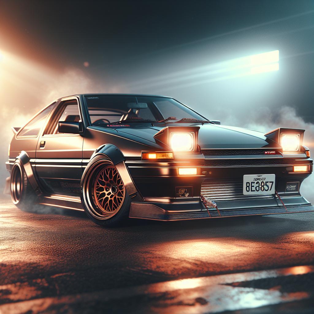 Corolla AE86 Trueno: Driftovací legenda, která stále inspiruje 1 Historie modelu Corolla AE86: Jak se z něj stala ikona driftu